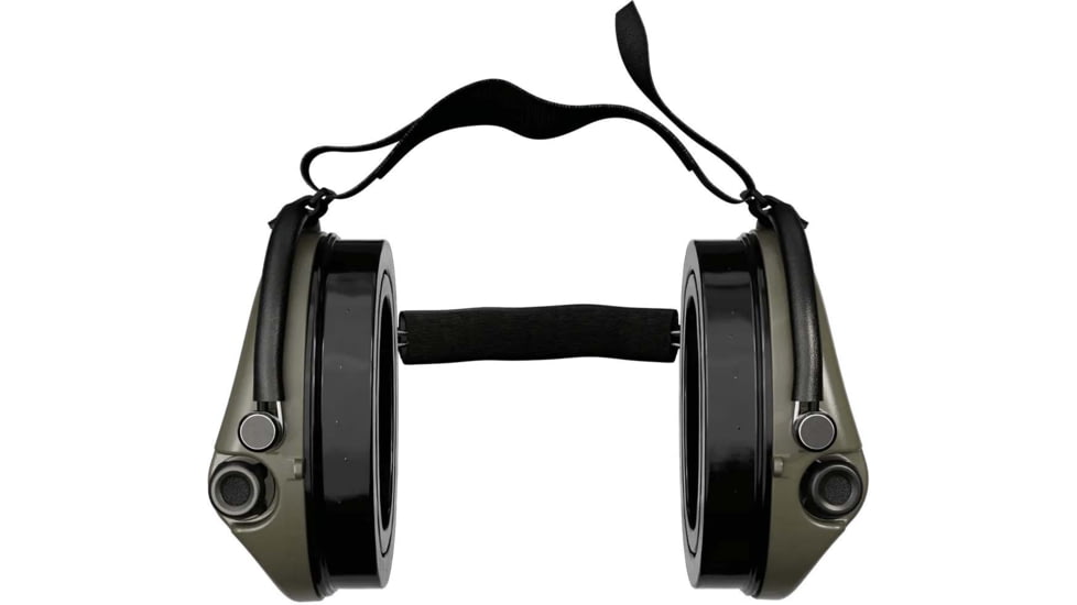 Sordin Supreme PRO-X Neckband Headset, Gel, Green Cups, 500417