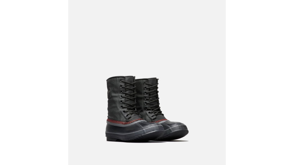 Sorel 1964 Premium T CVS Boot - Mens, Black, Sail Red, 15, 1372521012-15