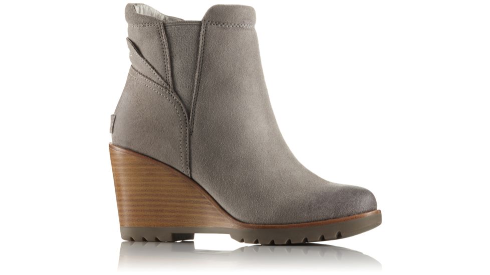 Sorel After Hours Chelsea Suede Casual Boot, Womens, Kettle/Cloud Grey, 10 US, 1776031005-10