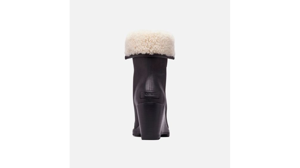 Sorel After Hours Lace Shearling Boot - Womens, Black, 9, 1822441010-9