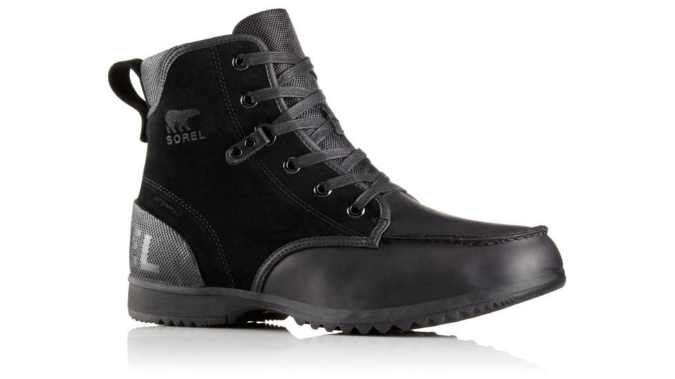 Sorel Ankeny Moc Toe Boot - Mens, Black, 7, 1689601010-7