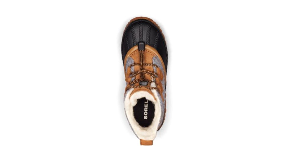 Sorel Big Kids Out N About Plus Shoes - Youth, Quarry, Camel Brown, 5, 1876841052-5