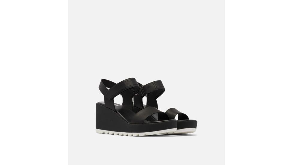 Sorel Cameron Wedge Sandal - Womens, Black, 8 US, 1943671-010-8