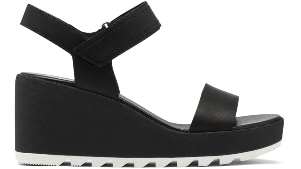Sorel Cameron Wedge Sandal - Womens, Black, 8 US, 1943671-010-8