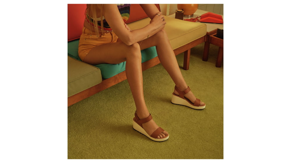 Sorel Cameron Wedge Sandal - Womens, Velvet Tan, 8.5 US, 1943671-242-8.5