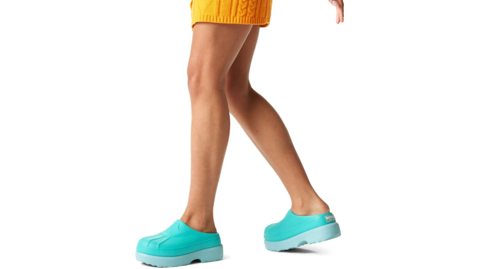 Sorel Caribou Clog Boot - Womens, Miami/Aqua Haze, 9, 2048701-354-9