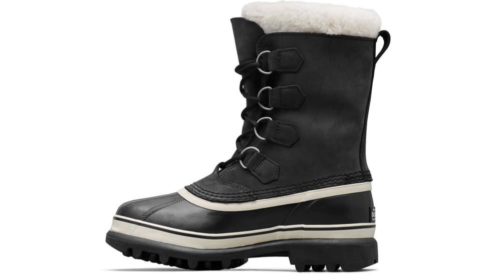 Sorel Caribou Winter Boot - Women's, Black/Stone, 6 US, 1003812011-6