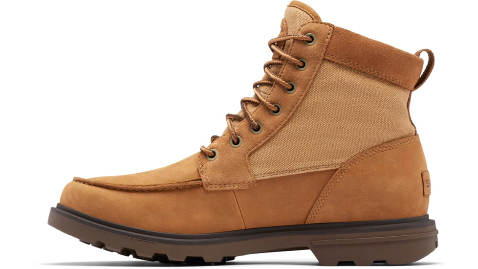 Sorel Carson Moc Waterproof Boot - Mens, Camel Brown, Umber, 9, 2009711-224-9