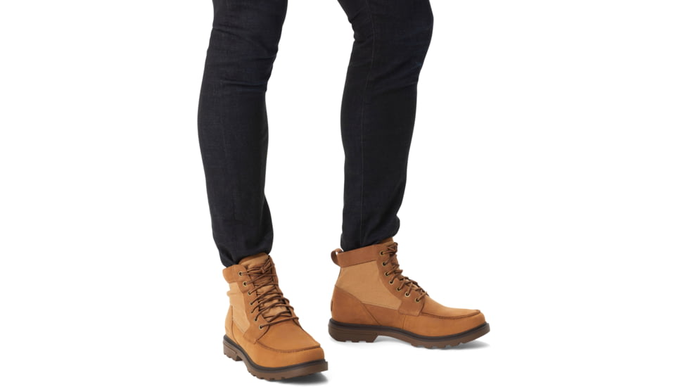 Sorel Carson Moc Waterproof Boot - Mens, Camel Brown, Umber, 9, 2009711-224-9