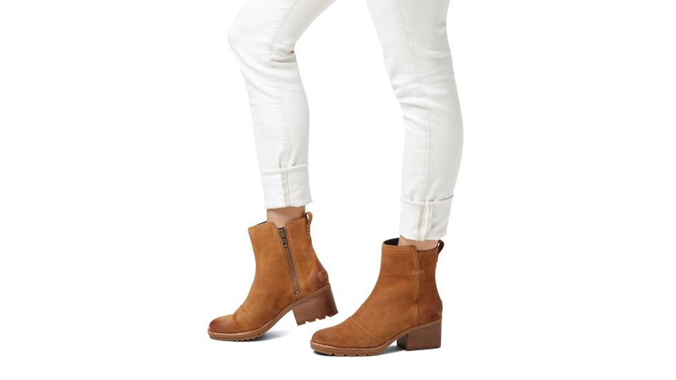 Sorel Cate Booties - Womens, Camel Brown, 12, 1876691224-12