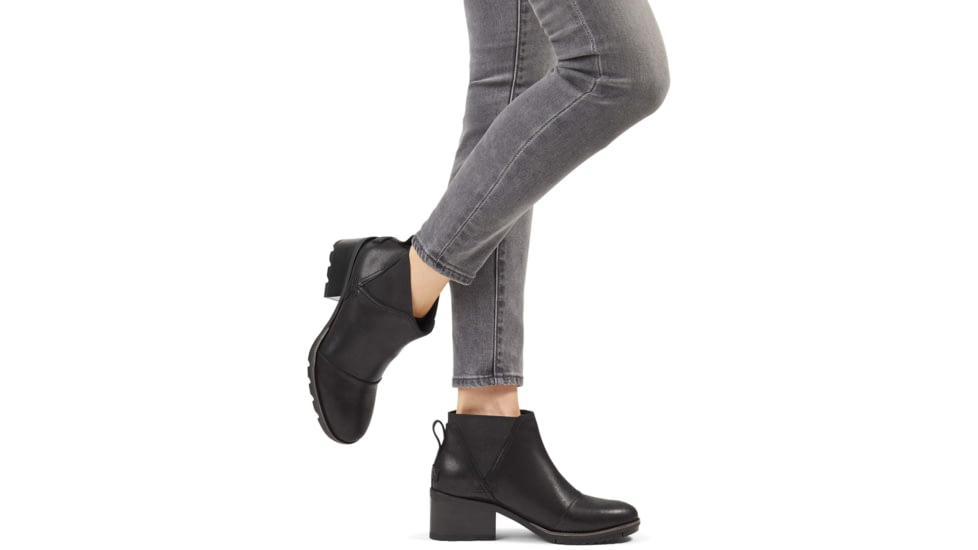 Sorel Cate Chelsea Casual Shoe - Women's, Black, 5 US, 1921501010-5
