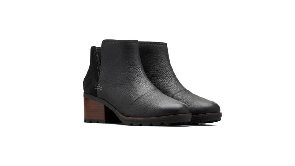Sorel Cate The Great Cut Out Bootsie - Womens, Black, 6.5, 1876731010-6.5