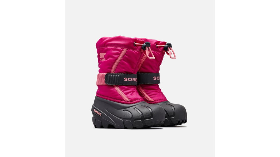 Sorel Childrens Flurry Boot, Deep Blush, Tro, 8, 1638082684-8