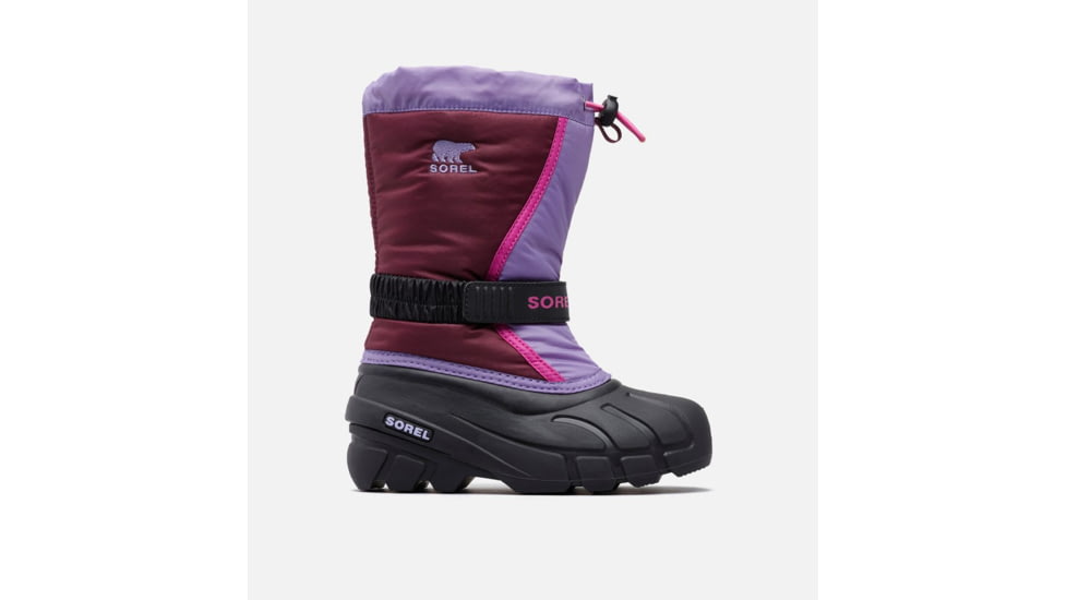 Sorel Childrens Flurry Boot, Purple Dahlia,, 8, 1638082562-8