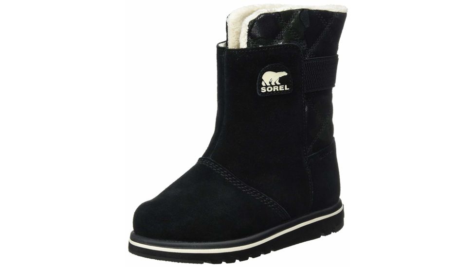 Sorel Childrens Rylee Camo Boot, Black, Light Bi, 8, 1767752010-8