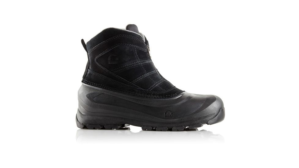 Sorel Cold Mountain Zip Winter Boot - Men's-Black-Medium-11.5