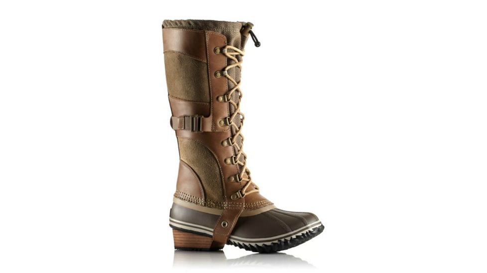 Sorel Conquest Carly Winter Boot - Women's-British Tan-Medium-10.5