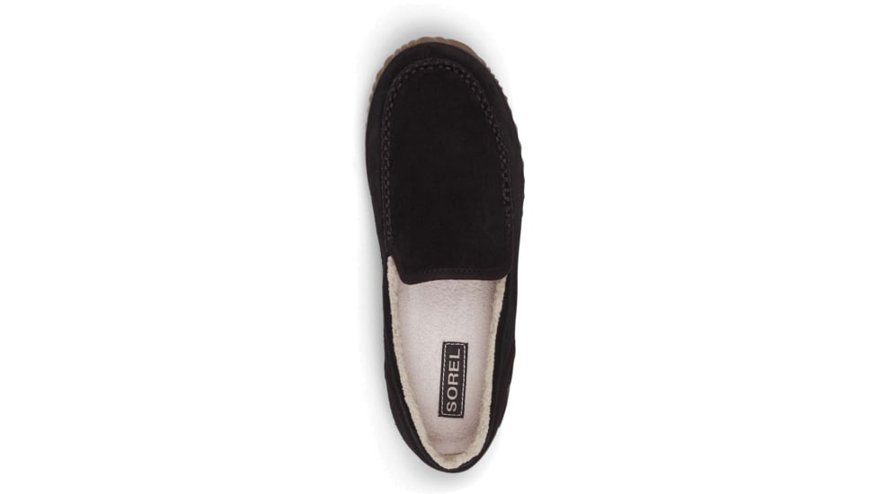 Sorel Dude Moc Slippers - Mens, Black/Black, 7.5 US, 1530671011-7.5