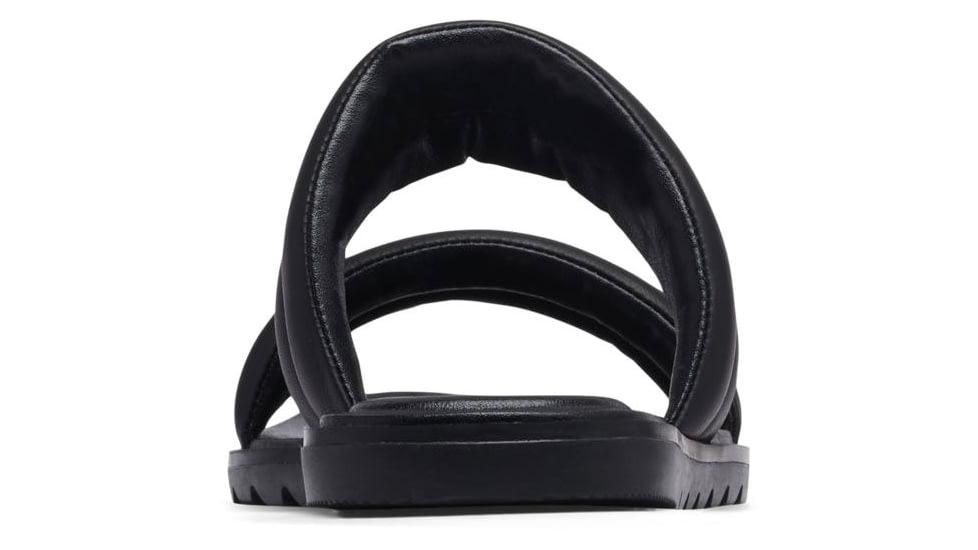 Sorel Ella II Puff Slide Sandals - Womens, Black/Sea Salt, 9 US, 2030551-010-9