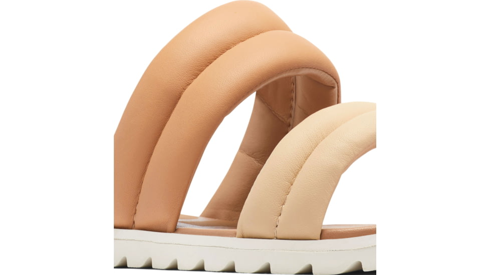 Sorel Ella II Puff Slide Sandals - Womens, Ceramic/Sea Salt, 7 US, 2030551-209-7