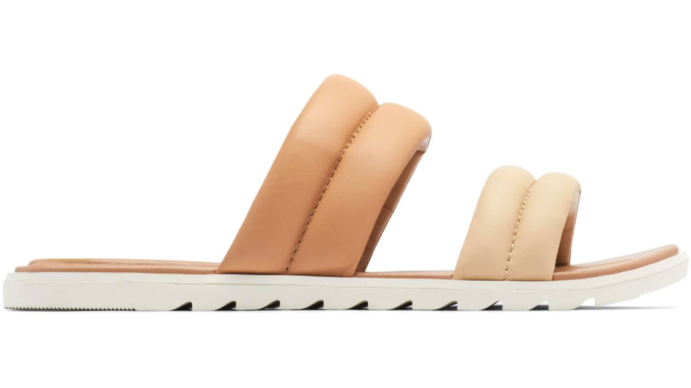 Sorel Ella II Puff Slide Sandals - Womens, Ceramic/Sea Salt, 7 US, 2030551-209-7