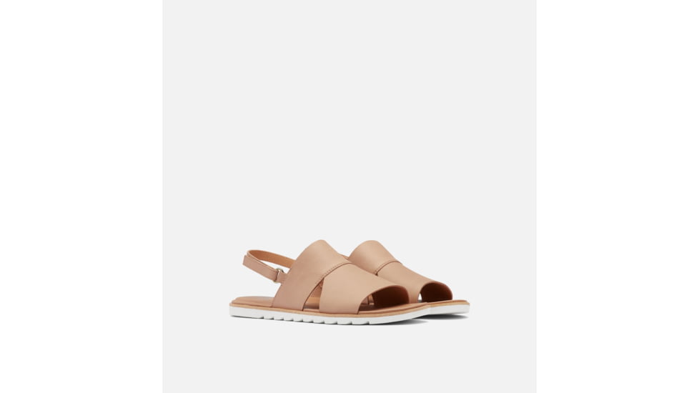 Sorel Ella II Slingback Sandals - Womens, Honest Beige/Sea Salt, 8.5 US, 1997961-246-8.5