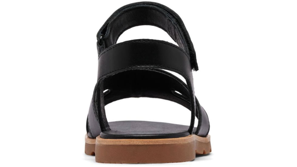 Sorel Ella III Ankle Strap - Womens, Black/Gum 2, 7.5, 2076821-010-7.5