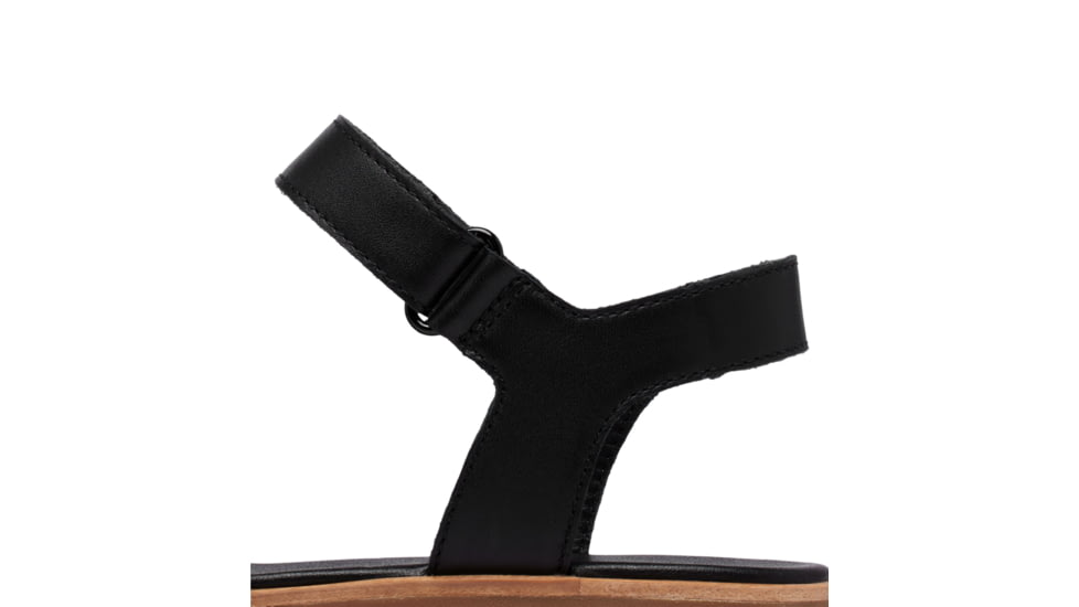 Sorel Ella III Ankle Strap - Womens, Black/Gum 2, 7.5, 2076821-010-7.5