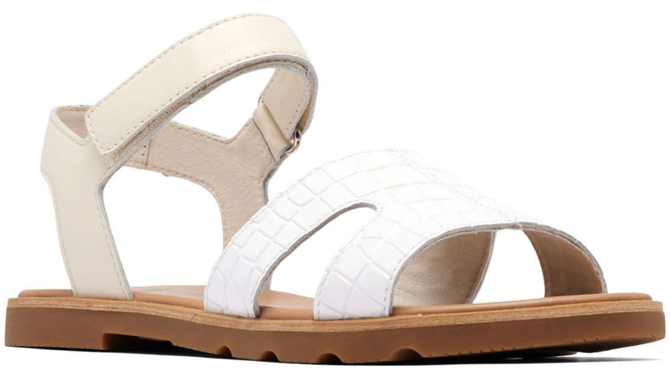 Sorel Ella III Ankle Strap - Womens, Chalk/Gum 2, 7, 2076821-191-7