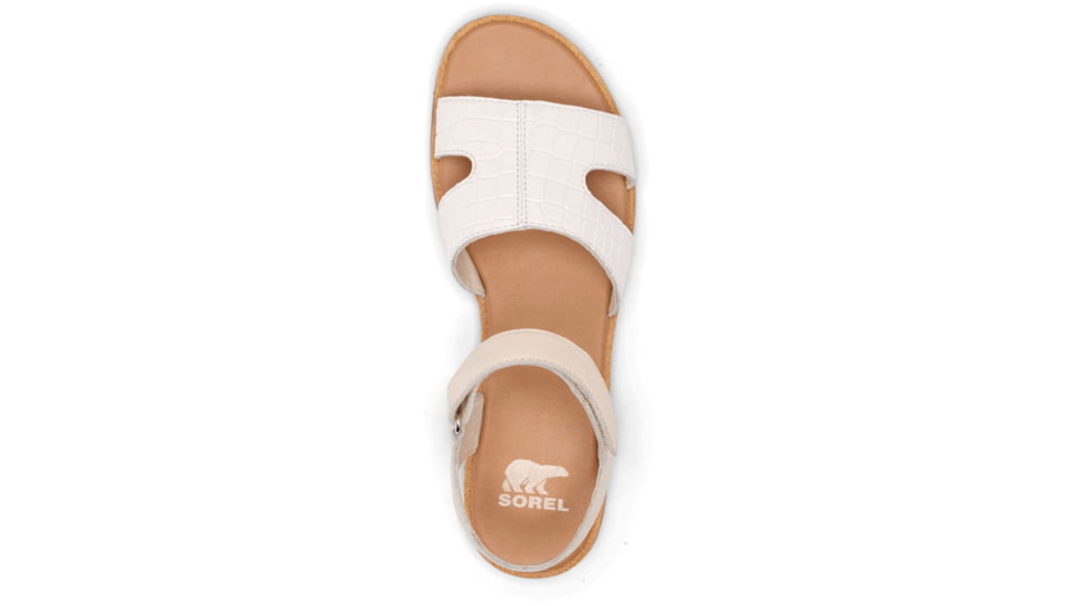 Sorel Ella III Ankle Strap - Womens, Chalk/Gum 2, 7, 2076821-191-7