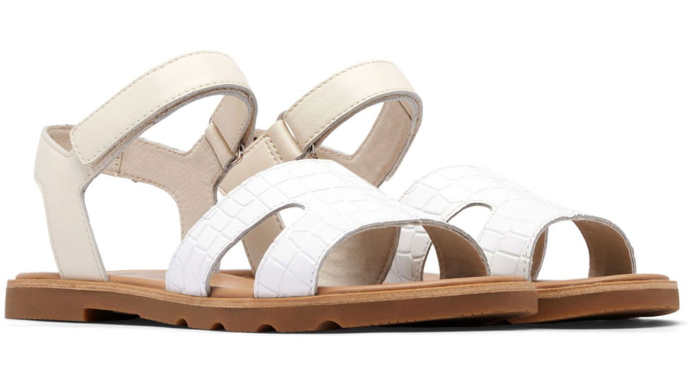 Sorel Ella III Ankle Strap - Womens, Chalk/Gum 2, 7, 2076821-191-7