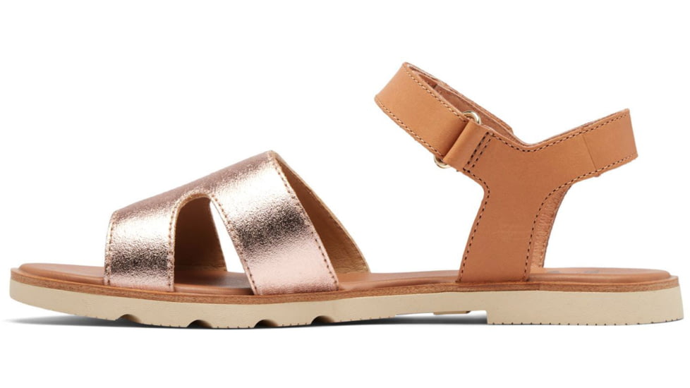 Sorel Ella III Ankle Strap - Womens, Honest Beige/Honey White, 8.5, 2076821-246-8.5
