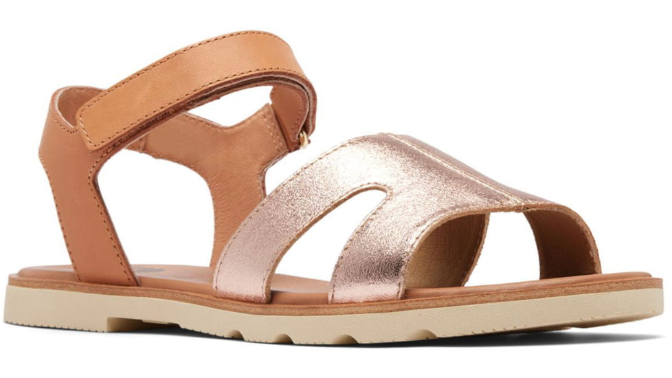 Sorel Ella III Ankle Strap - Womens, Honest Beige/Honey White, 8.5, 2076821-246-8.5