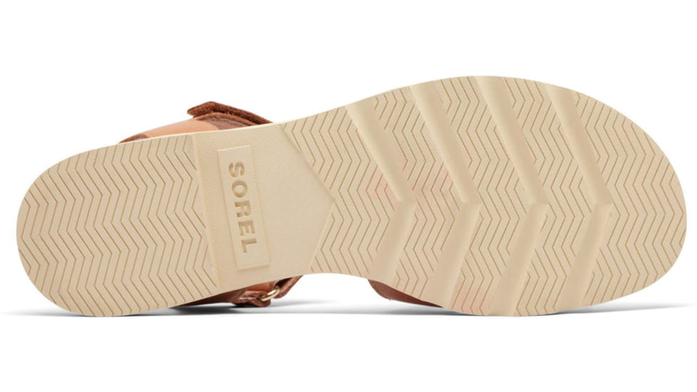Sorel Ella III Ankle Strap - Womens, Honest Beige/Honey White, 8.5, 2076821-246-8.5