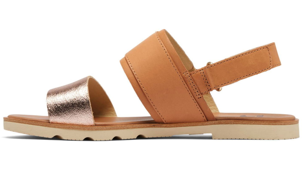 Sorel Ella III Slingback - Womens, Honest Beige/Honey White, 9, 2069721-246-9