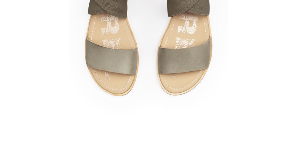 Sorel Ella Sandal Casual Sandals - Womens, Sage, 12, 1843811365-12