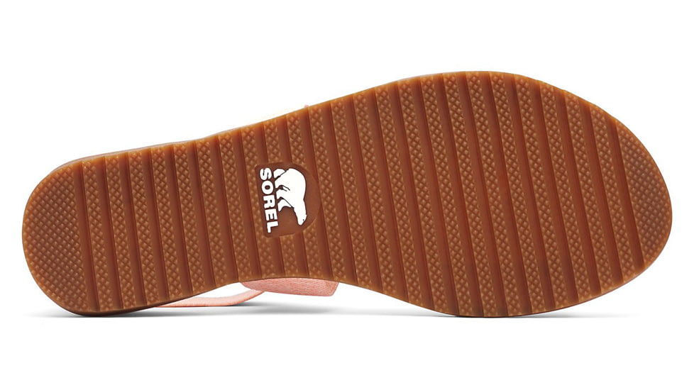 Sorel Ella Sandal Casual Sandals - Womens, Tonic Melon, 9 US, 1897201-875-9