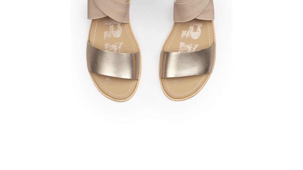 Sorel Ella Sandal Casual Sandals - Womens, Warm Gold, 5.5, 1843801204-5.5