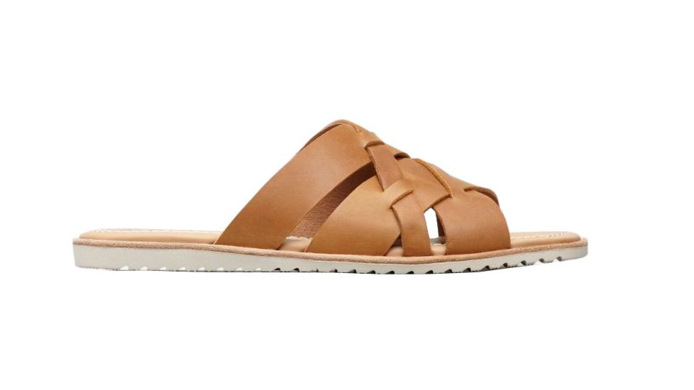 Sorel Ella Slide Sandals - Women's, Camel Brown, 5, 1848021224-5