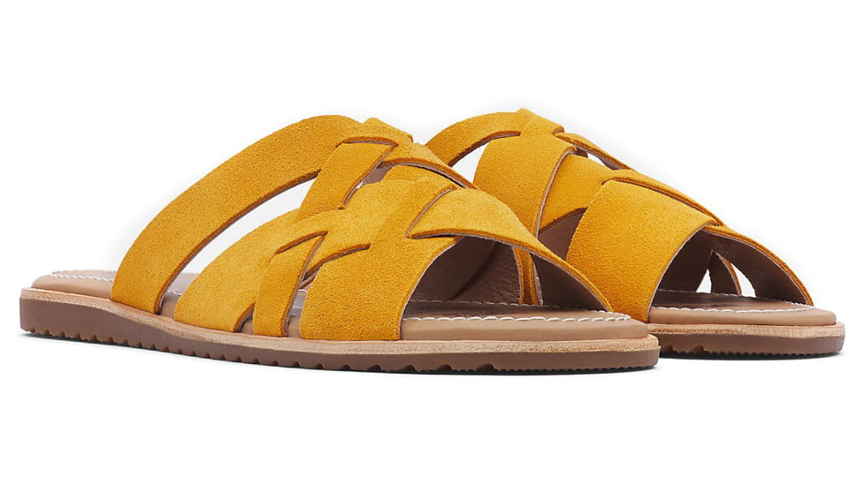 Sorel Ella Slide Sandals - Womens, Golden Yellow, 8.5 US, 1897251-705-8.5