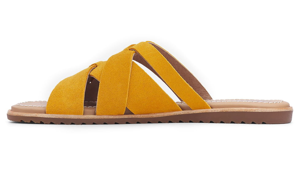 Sorel Ella Slide Sandals - Womens, Golden Yellow, 8.5 US, 1897251-705-8.5