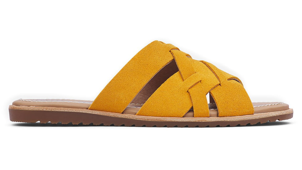 Sorel Ella Slide Sandals - Womens, Golden Yellow, 8.5 US, 1897251-705-8.5