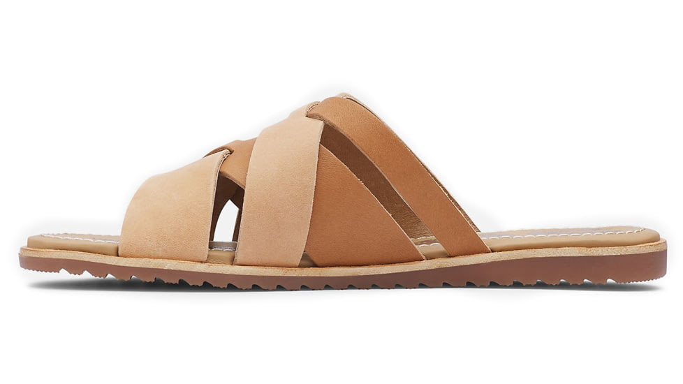 Sorel Ella Slide Sandals - Womens, Honest Beige, 7 US, 1913631-246-7