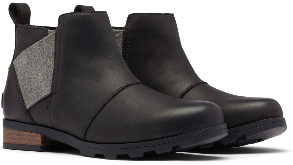 Sorel Emelie Chelsea Bootie - Women's, Black, 11 US, 1915611010-11