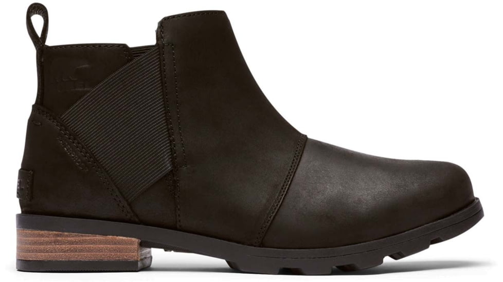 Sorel Emelie Chelsea Bootie - Women's, Black/Black, 5 US, 1749291010-5