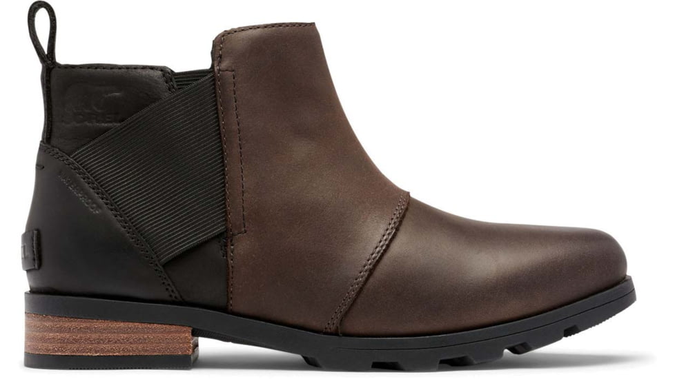 Sorel Emelie Chelsea Bootie - Women's, Blackened Brown, 7.5 US, 1920881205-7.5
