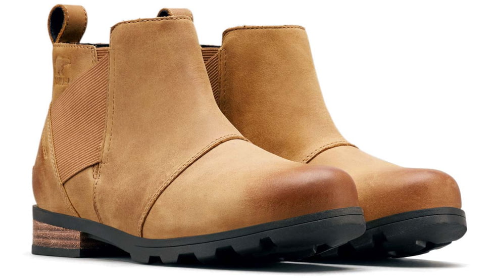 Sorel Emelie Chelsea Bootie - Women's, Camel Brown, 6 US, 1749291224-6