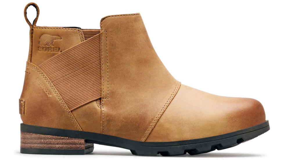 Sorel Emelie Chelsea Bootie - Women's, Camel Brown, 6 US, 1749291224-6