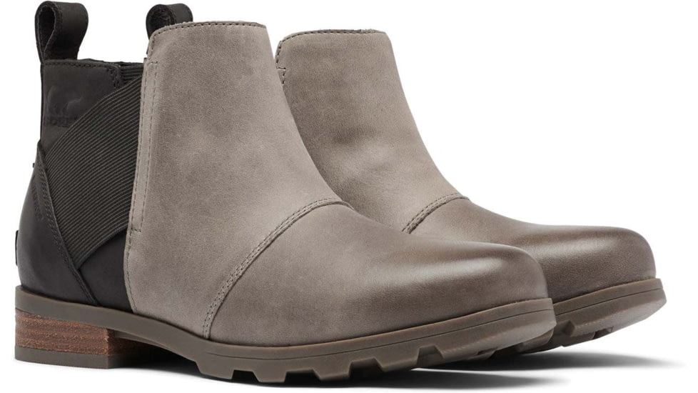 Sorel Emelie Chelsea Bootie - Women's, Quarry, 7.5 US, 1920881052-7.5