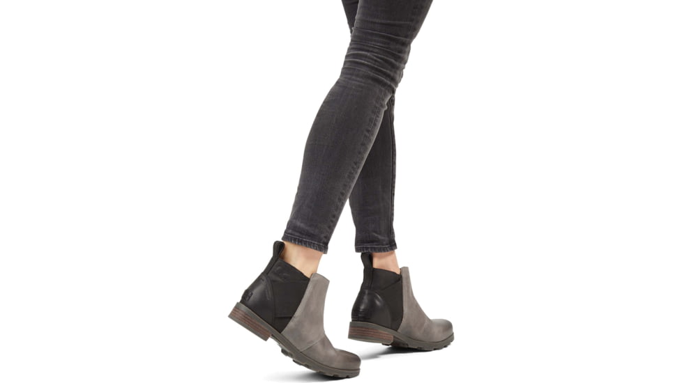 Sorel Emelie Chelsea Bootie - Women's, Quarry, 7.5 US, 1920881052-7.5